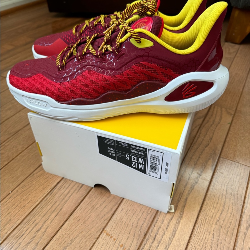 Curry 11 Fire - Size 12